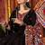 Black Thread With Mirror Hand Work Viscose Cotton Navratri Lehenga Choli