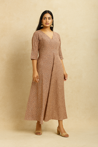 Cotton hand block print kurta