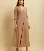 Cotton hand block print kurta