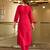 Women's Beautiful Viscose Embroidery work Straight Kurta with Pant and Dupatta Set