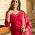 Women's Beautiful Viscose Embroidery work Straight Kurta with Pant and Dupatta Set