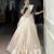 Ivory Poly Tassar Silk  Zari Border South Indian Style Lehenga choli