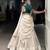 Ivory Poly Tassar Silk  Zari Border South Indian Style Lehenga choli