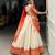RED Vichitra Silk Paithani Zari Weaving South Indian Style Lehenga choli