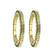 Set of 2 gold plated square design bangle set