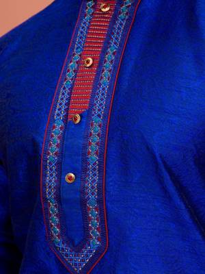 Plain Cotton kurta For men 5