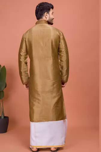 Plain Cotton kurta For men