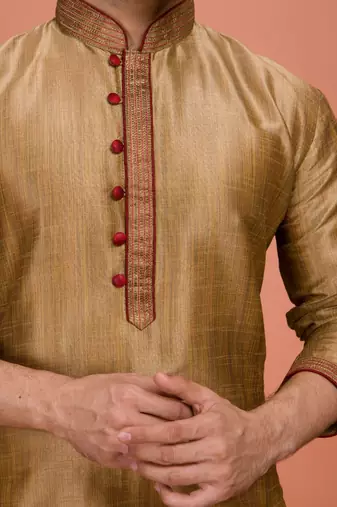 Plain Cotton kurta For men