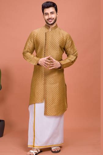 Plain Cotton kurta For men