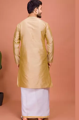 Plain Cotton kurta For men