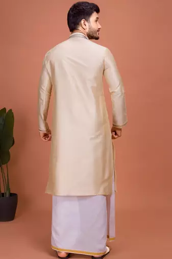 Plain Cotton kurta For men