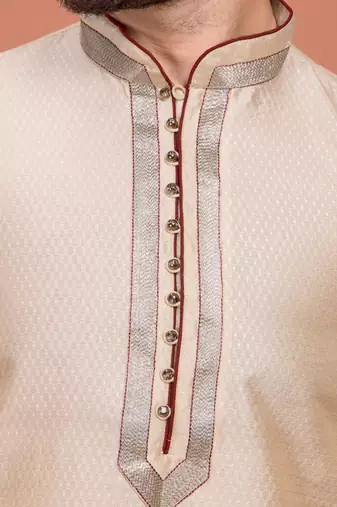 Plain Cotton kurta For men