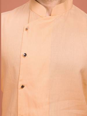 Plain Cotton kurta For men 4
