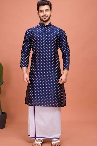 Plain Cotton kurta For men