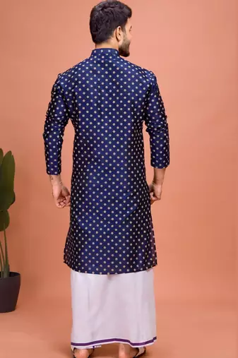 Plain Cotton kurta For men