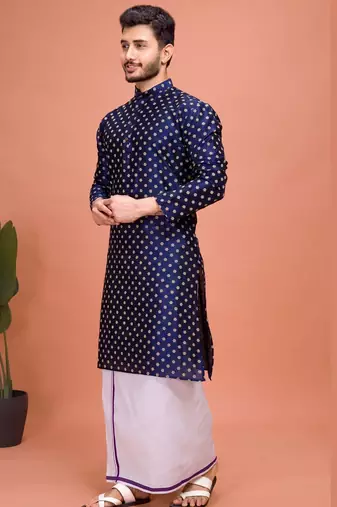 Plain Cotton kurta For men