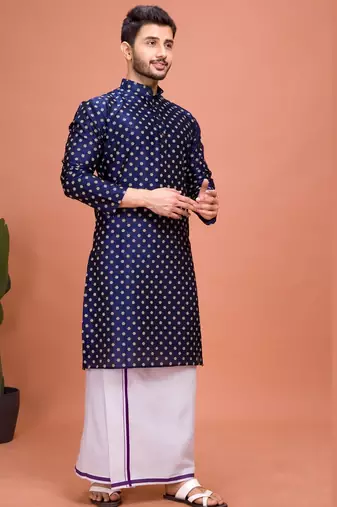 Plain Cotton kurta For men