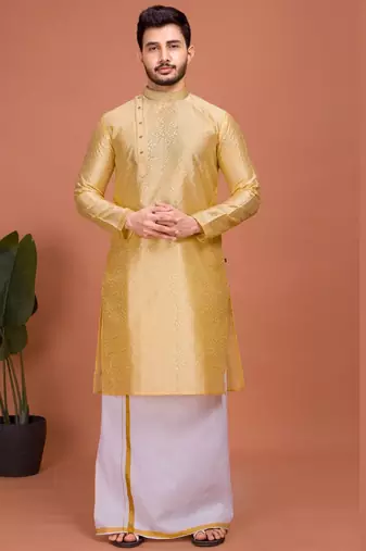 Plain Cotton kurta For men