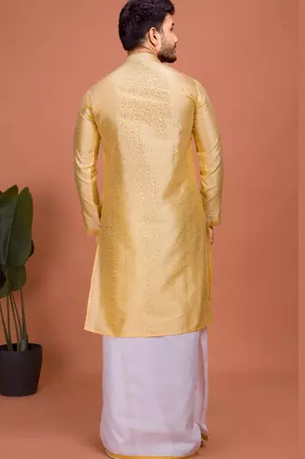 Plain Cotton kurta For men