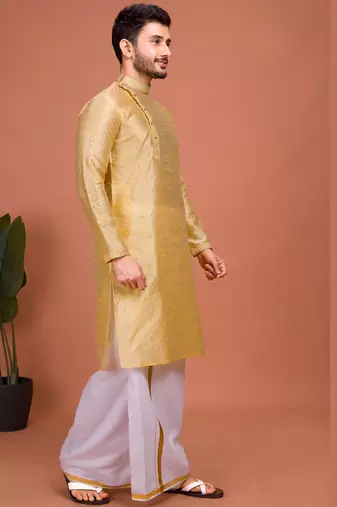 Plain Cotton kurta For men