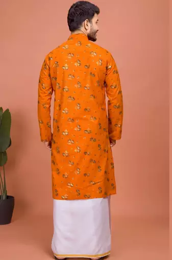 Plain Cotton kurta For men