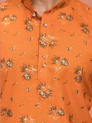 Plain Cotton kurta For men 5