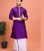 Plain Cotton kurta For men