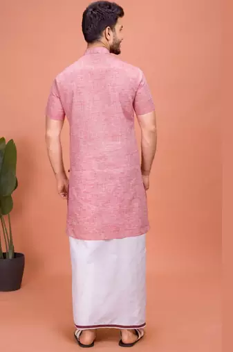 Plain Cotton kurta For men