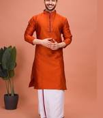 Plain Cotton kurta For men