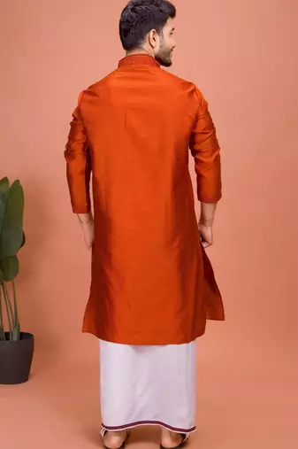 Plain Cotton kurta For men