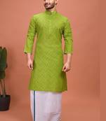 Plain Cotton kurta For men