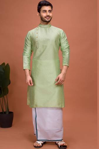 Plain Cotton kurta For men