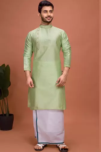 Plain Cotton kurta For men
