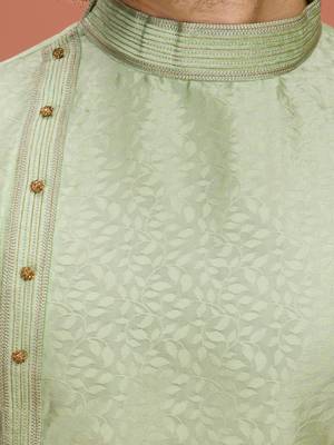 Plain Cotton kurta For men 4