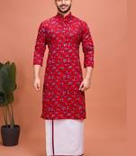 Plain Cotton kurta For men