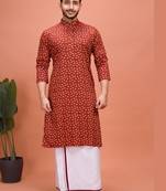 Plain Cotton kurta For men