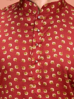 Plain Cotton kurta For men 4
