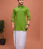 Plain Cotton kurta For men