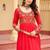 Navratri special reyon with kutchi gamthi work