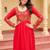 Navratri special reyon with kutchi gamthi work