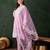 Pink Embroidered kurta with pant & dupatta