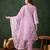 Pink Embroidered kurta with pant & dupatta