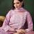 Pink Embroidered kurta with pant & dupatta