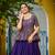 Fendy Fabrics with Sequins Embroidered work Blouse With Plain Lehenga