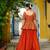Fendy Fabrics with Sequins Embroidered work Blouse With Plain Lehenga