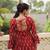 Cotton print with kutchi patch-work