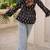 Cotton print with kutchi patch-work