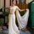 Beige Mul Cotton Saree with Gold Zari Border