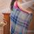 Blue Handwoven Linen Jamdani Saree