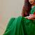  Parrot & Pink Mul Cotton Saree